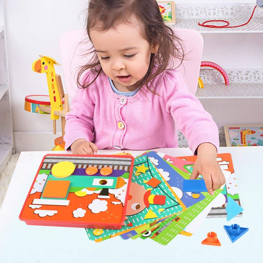 Amazonrunpr's tweet image. AMOSTING Early Learning Educational Toys Button Art for Toddler, Color &amp;amp; Geometry Shape Matching Mosaic Puzzle Peg Board Games for Preschool Kids (Save 40%)
goo.gl/rErcbF