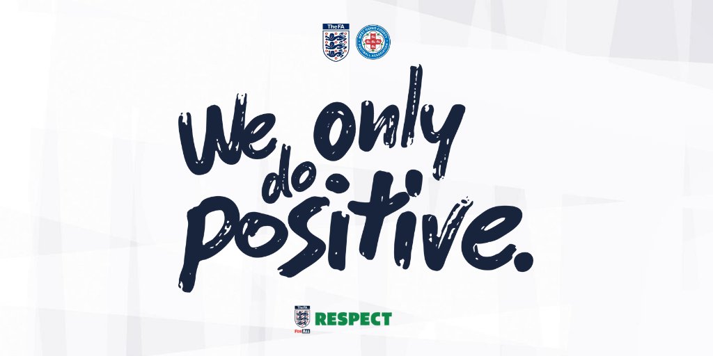 👍 Get social this weekend and share 'Good Practice' &amp; positive behavior at your Football Club!

Use the #WeOnlyDoPositive hashtag and tag <a href="/WestRidingFA/">West Riding FA</a> in your posts

Respect Scheme 👉 bit.ly/2MVIluR