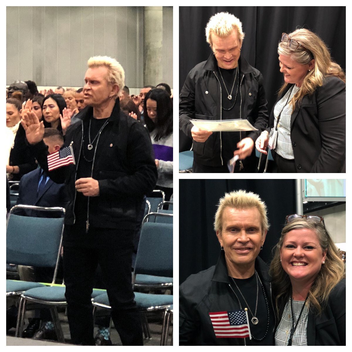    Happy Birthday # 63 Billy Idol And Congratulations On Becoming A US Citizen 