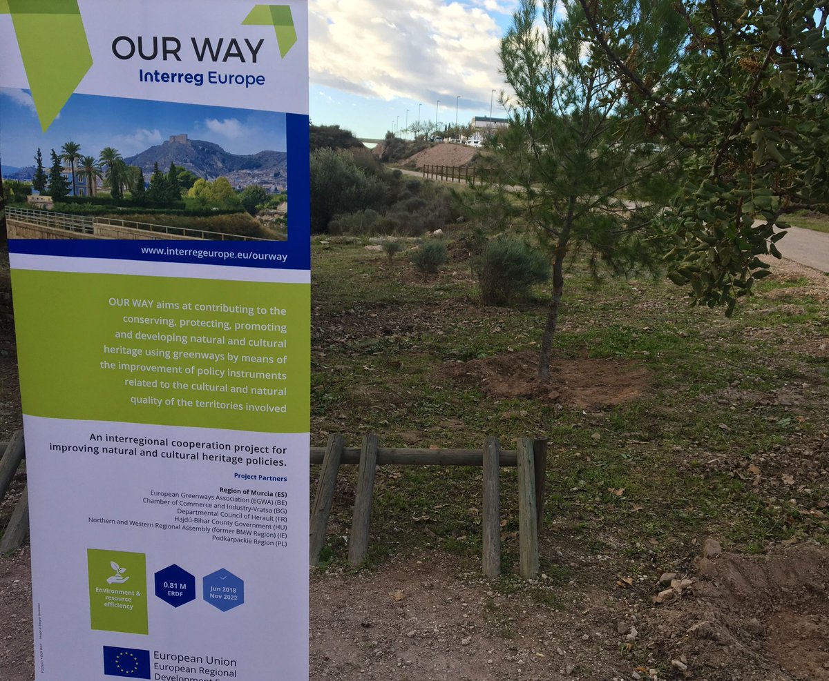manupleguezuelo's tweet photo. Viernes de proyectos europeos en la #RegióndeMurcia 💪🏽🇪🇺Lanzamiento de @OurWay18 @interregeurope que coordinamos para potenciar las vías verdes 🛤🌱 y la #UCAMRefreshWeek del @Refresh_proj de @europe_creative con @UCAM_OPRI sobre #AñoEuropeoPatrimonioCultural #EuropeForCulture https://t.co/czeOyR5lIt