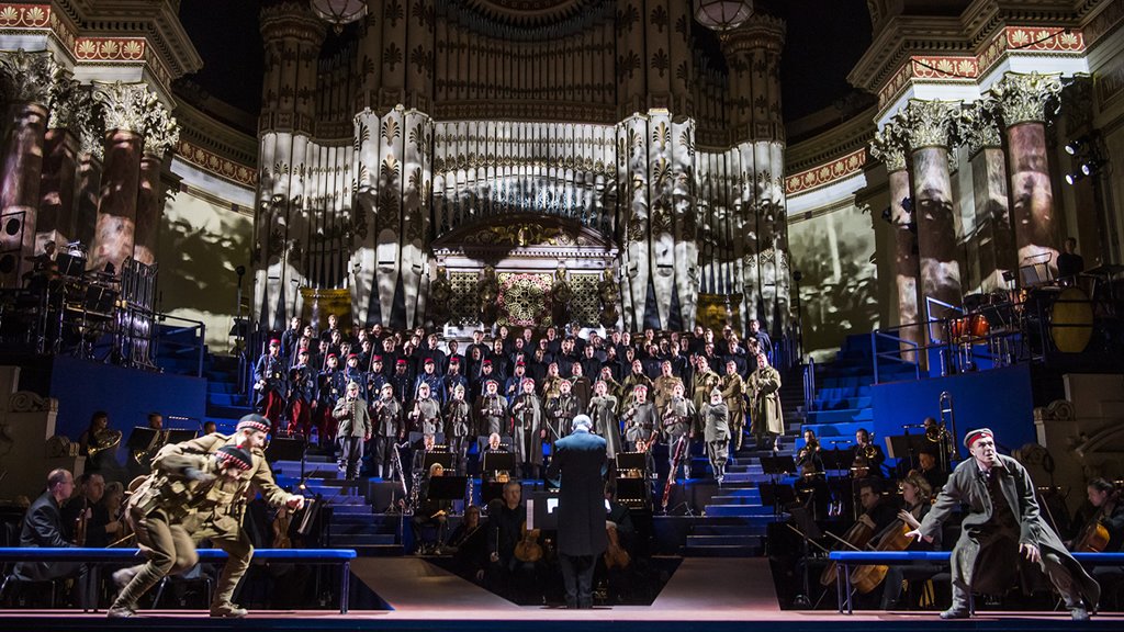 Opera_North's tweet photo. Toi Toi Toi to the #ONSilentNight team — 150+ performers and musicians, creative team, and all involved in the production — for the UK premiere @LeedsTownHall tonight. 

(If you're joining us, you may need tissues...) https://t.co/HP9eOzYBFo