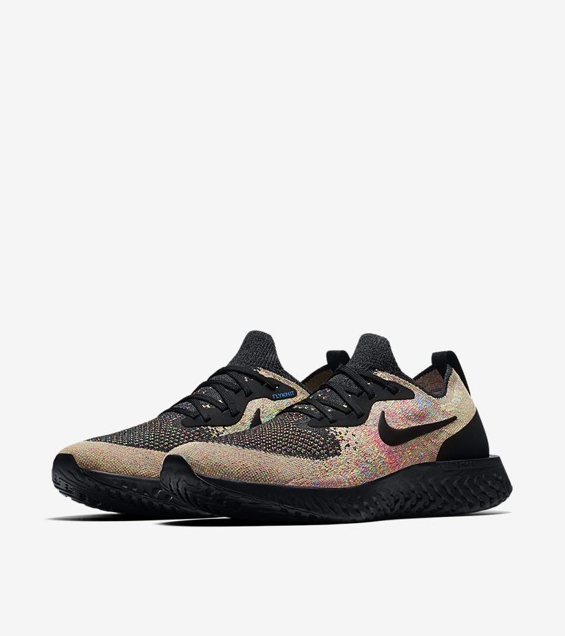 nike epic react flyknit multicolor