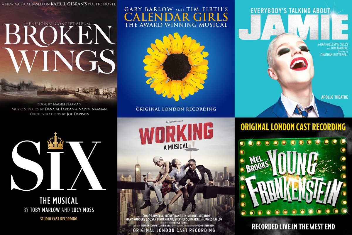 The nominees for #AlbumOfTheYear Best UK Cast Recording are: @brokenwings2019 <a href="/thegirlsmusical/">CALENDAR GIRLS the award winning musical</a> <a href="/JamieMusical/">Everybody’s Talking About Jamie - Musical</a> <a href="/sixthemusical/">SIX 👑</a> <a href="/WorkingMusical/">Working Musical 🛠️</a> <a href="/youngfrankldn/">Young Frankenstein</a>!

Vote now: woobox.com/k3sbct

One lucky voter will win a £100 <a href="/TodayTixUK/">TodayTix UK</a> gift card!
