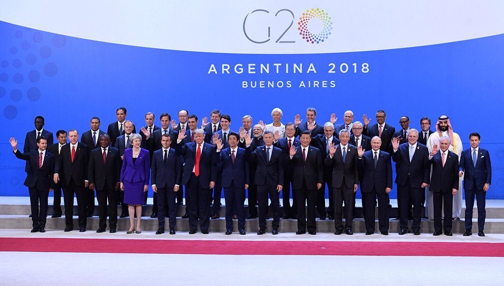 And who said men still dominate world politics eh? #G20Summit2018