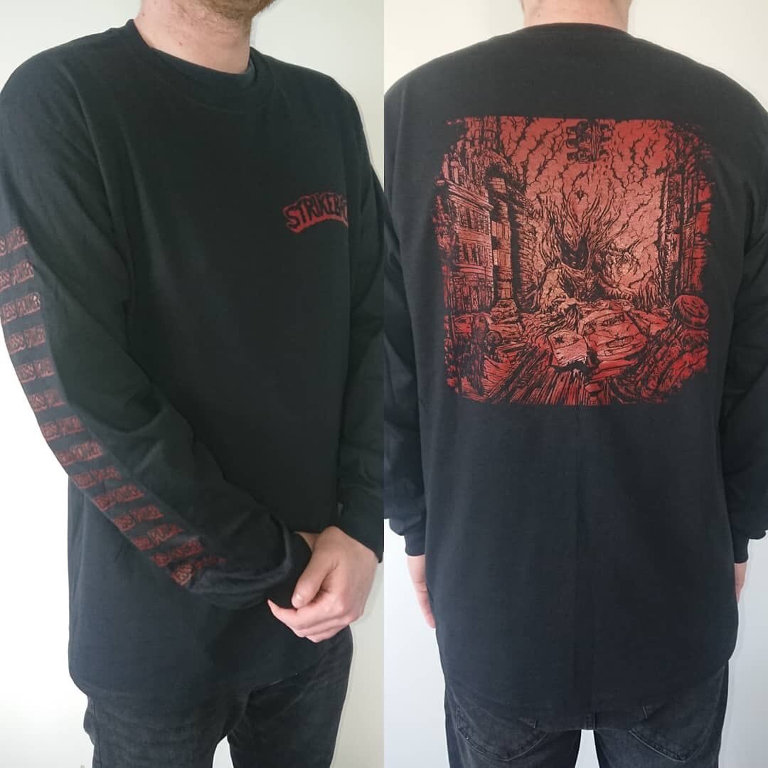 strikebackuk's tweet image. Tapes, shirts, and hoods will all be available at tonight's show 🙌🏻