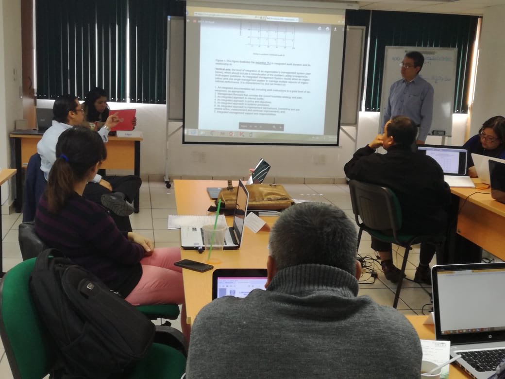 Equipo de #LaboratorioaDeRevisiónDeObras en Evaluación de Sistemas Integrados de Gestión en la EMA, A.C.