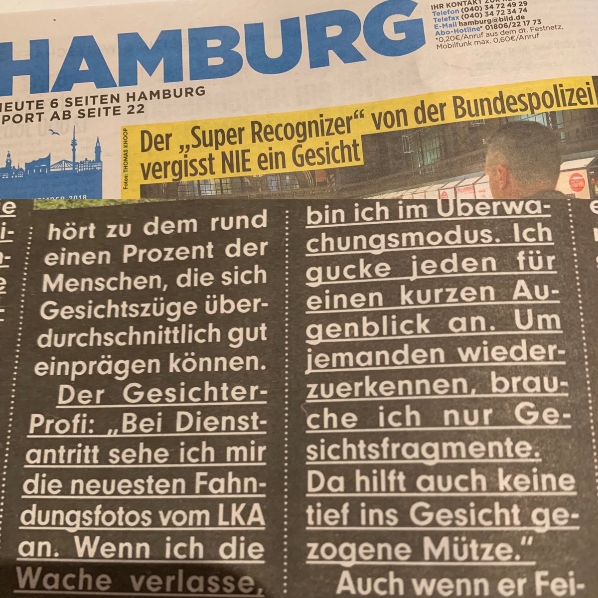 Strafrecht_Remy's tweet image. Sage niemals NIE! #Bild #superrecognizer
