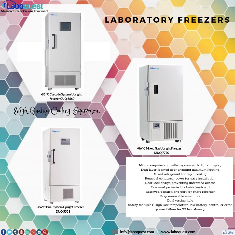 LaboquestI's tweet image. Laboratory Freezers