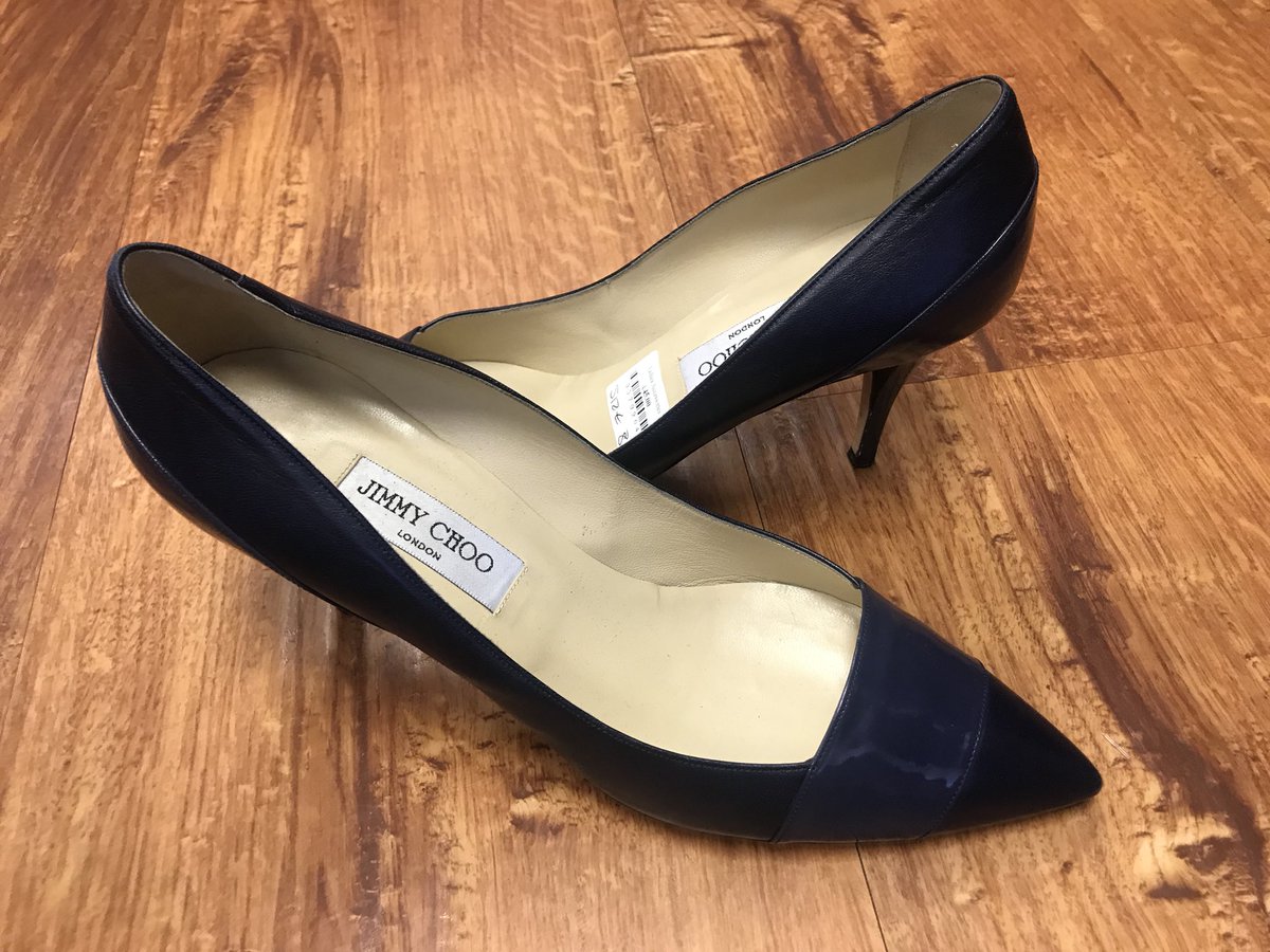 Jimmy Choos? Size 8. Beautiful 😍 pop in and try them on #jimmychoo #shoes #heels #charityshop #charityshopbargains