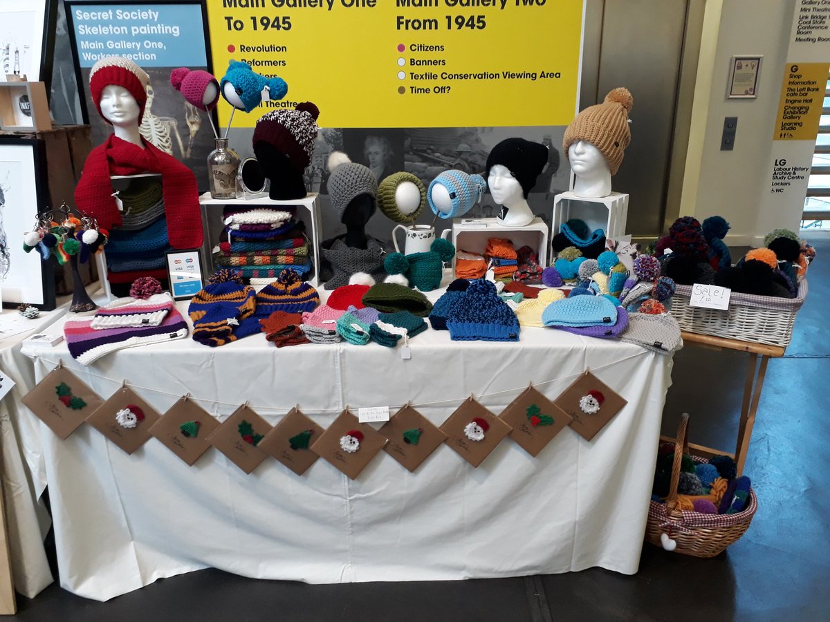 tinodesigns's tweet photo. Get yourself down to the @phmmcr today for the @etsymadelocaluk market ..... winter warmers galore.....

#tino #tinytino #etsymadelocaluk #etsy #handmade #christmasfair  #christmas #winterwarmers https://t.co/syKh1GsoQM