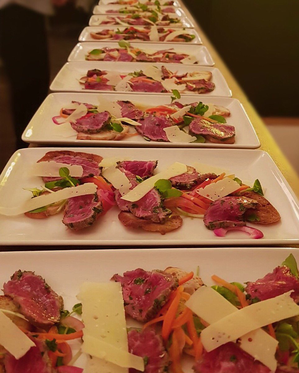 here's our lovely beef carpaccio dish 🐄 our dining options for private parties are extensive, include a range of honest, delicious dishes and come at no extra cost to you.

☎️ 0131 228 6456 ☎️
#edinburghfoodies #privatedining