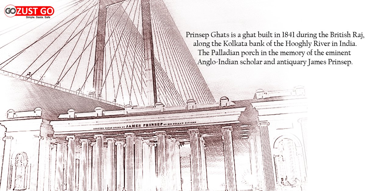 ZustGoCab's tweet photo. #Trivia🏴
#Some #Shades of #Truth about one of the famous #Ghats in #Kolkata, Prinsep Ghat!
#Simple #Sasta #Safe
#MoveWithZustGo https://t.co/mlaEBiuCKk
