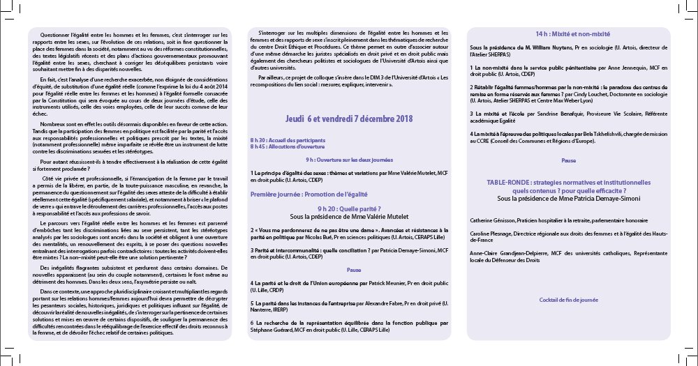 AstridMontigny's tweet photo. RESERVEZ LA DATE ET VENEZ NOMBREUX !!! #Colloque #egalitefh #genre #droit #evenement #douai @CultureArtois @Univ_Artois @AssociationDAT https://t.co/0MbA3DP9lK