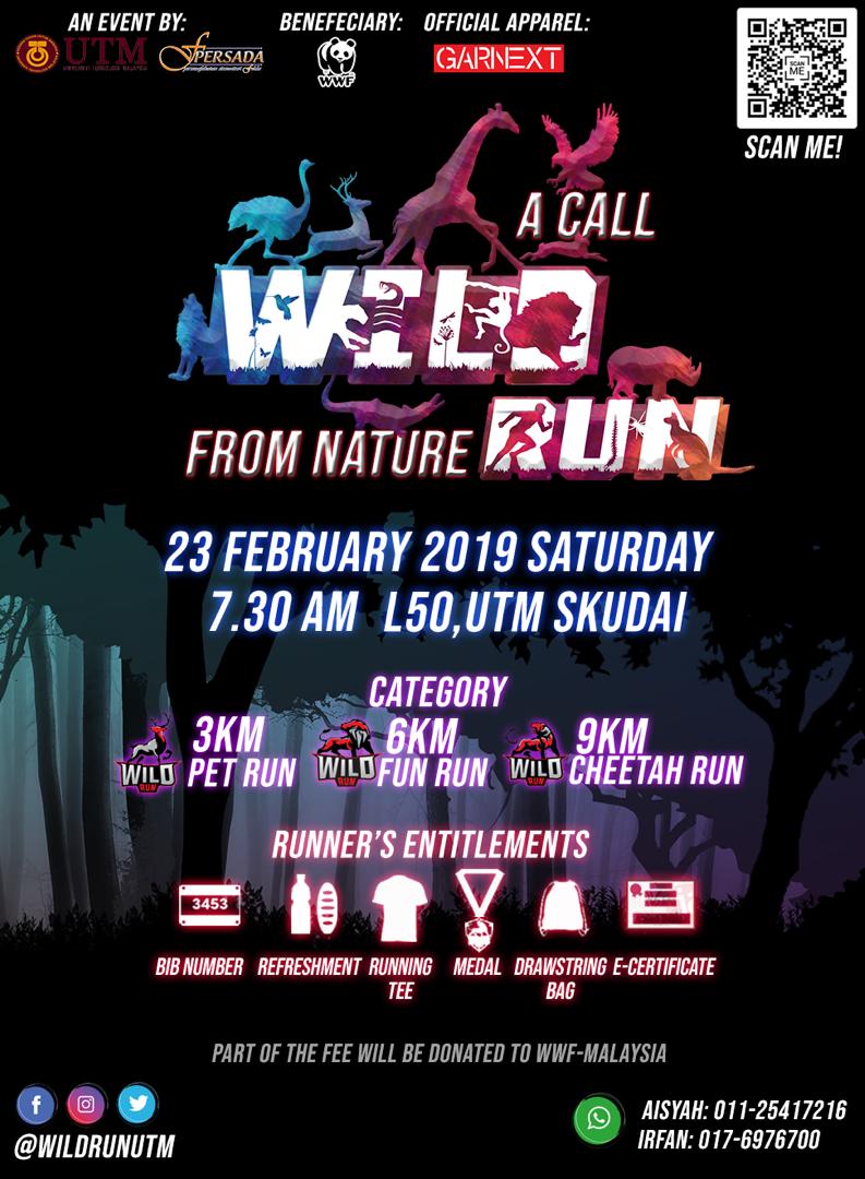 wildrunutm's tweet photo. Jom sertai #wildrunutm dan meriahkan lagi bersama-sama haiwan kesayangan anda bagi kategori #PetRun. #wildrunutm #UTM #JOHOR @utm_my @melodi_utm @PersadaUTM @JohorViral https://t.co/CZZLcZ6UuC