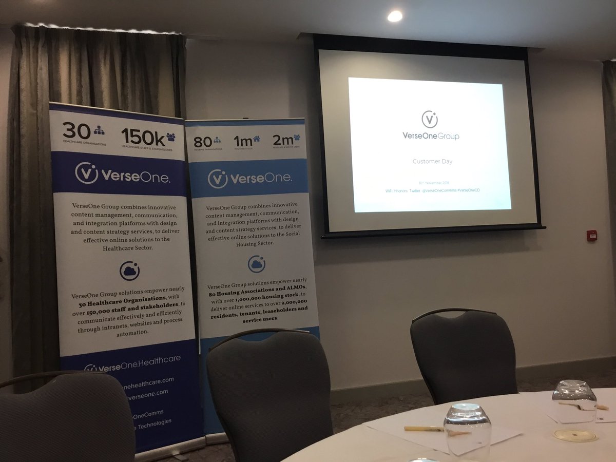 FortisLeanne's tweet photo. Excited for Verse One Customer Day today! @VerseOneComms #VerseOneCD #DigitalChannels #Webchat https://t.co/HajZq9ga47