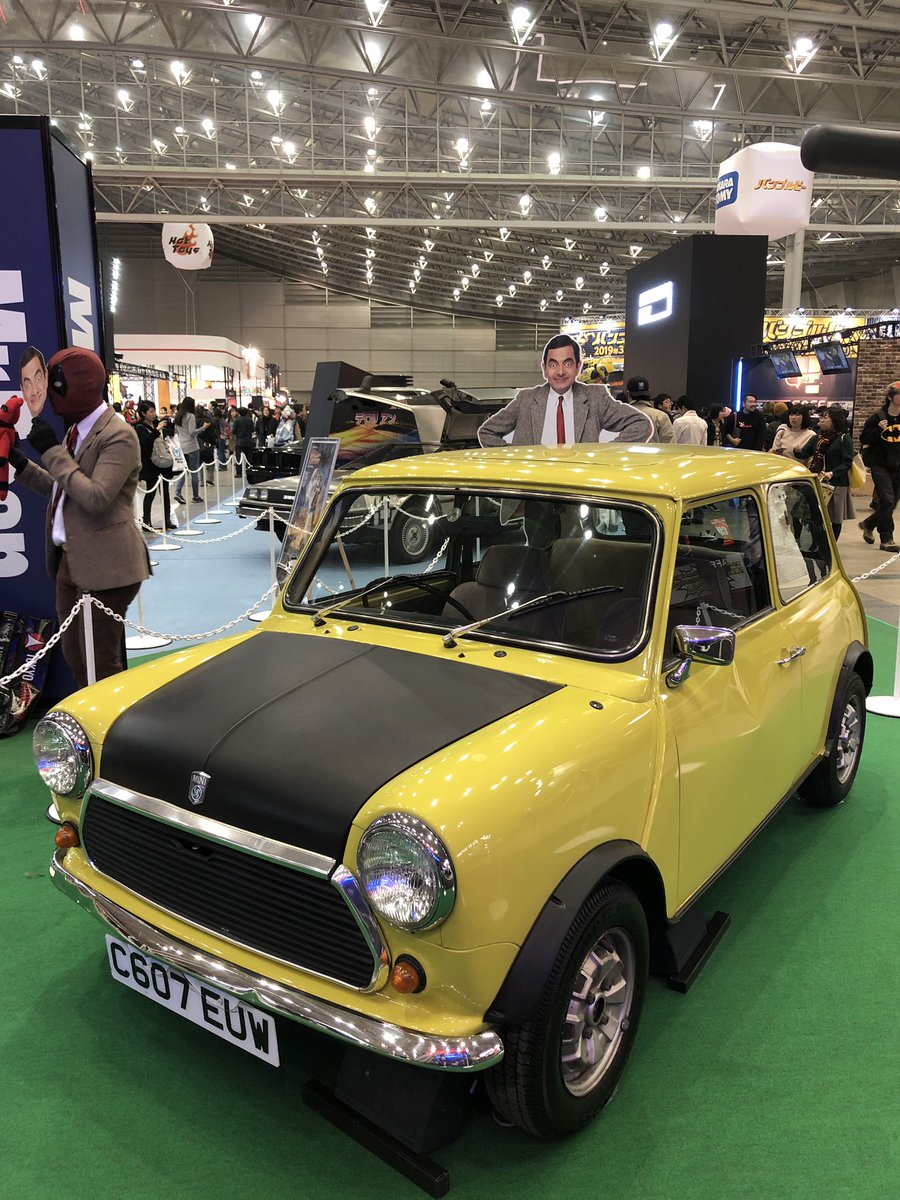 Tokyocomiccon 東京コミコン 映画 Bean から Mini 1000 も展示中 あの ミスター ビーンが運転した実車です 東京コミコン Tokyocomiccon ミスタービーン