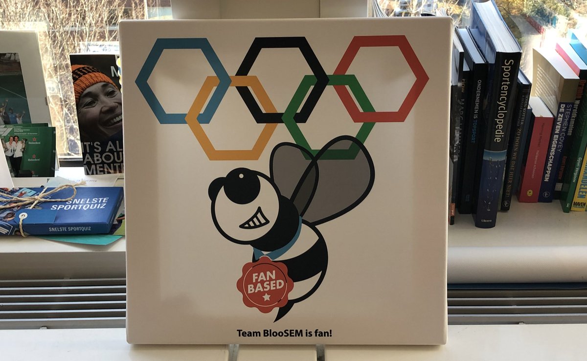 Super leuk en origineel kado van @BlooSEM als dank voor de mooie samenwerking. Wordt enorm gewaardeerd!