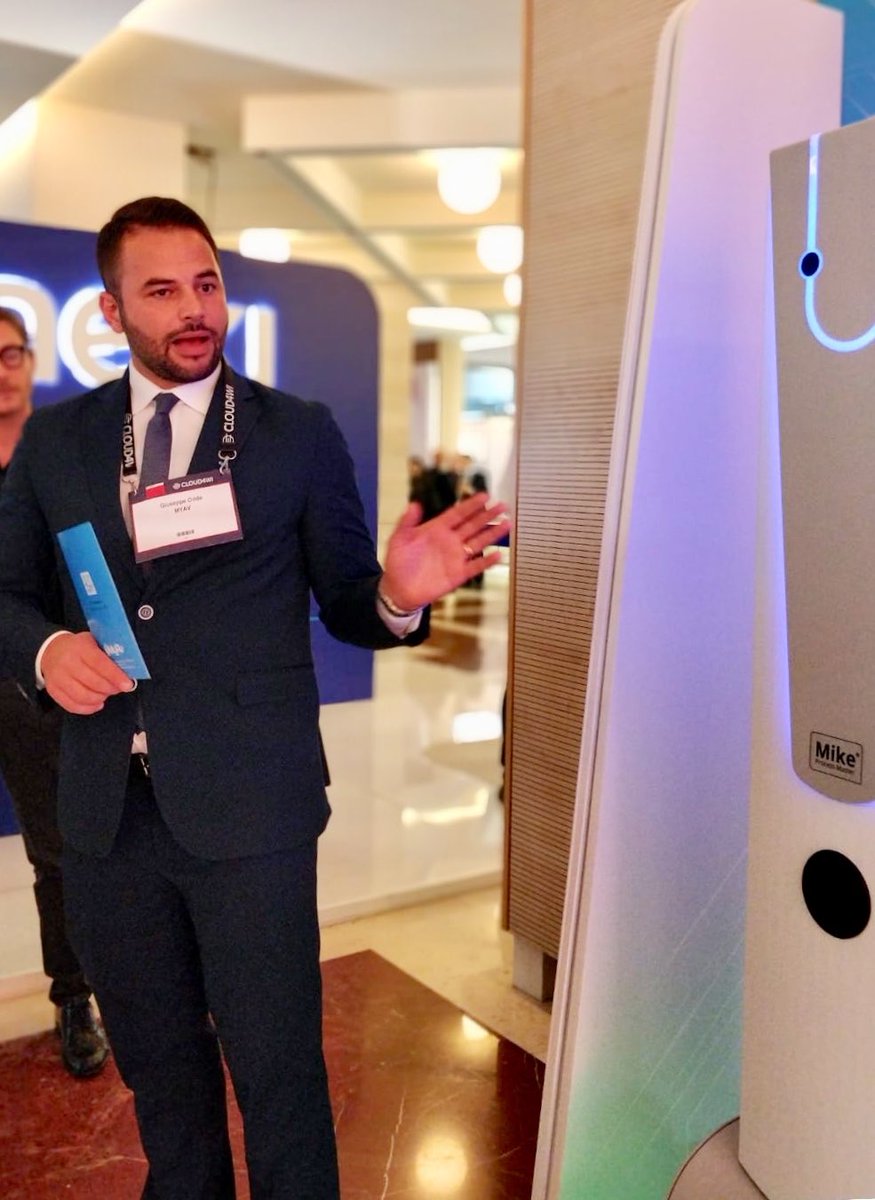 MyAv_it's tweet photo. In diretta dal #ForumRetail, #MikeProcessMaster e
lo speech di Giuseppe Oddo, Chief Technical Officer #MyAv. #OGGIsipuo https://t.co/k6oWImqrms
