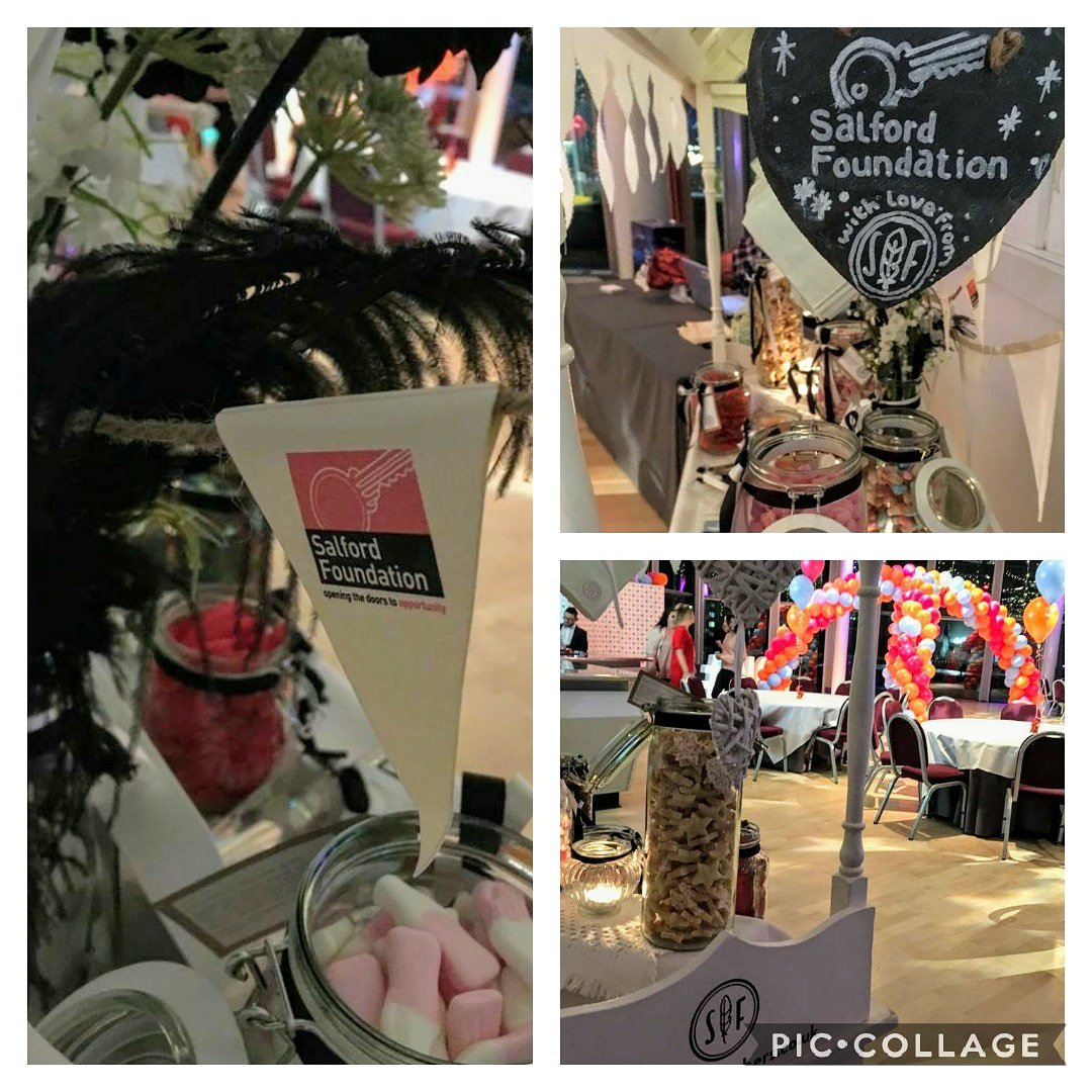 SweetsFeathers's tweet photo. Great time being back at #TheLowry for the  #NCSFoundation #SalfordFoundation Event!! 🎈🎉🎈🎉 Thank you for having us! 👍🏻😊
We, at #SweetsandFeathers 🍥🍓,
L•O•V•E giving our events the personal touch  #BespokeSweetieCart 🍬🍭#TheExtras  #BookSweetsandFeathers 📲📞 https://t.co/QWl8P30Kch
