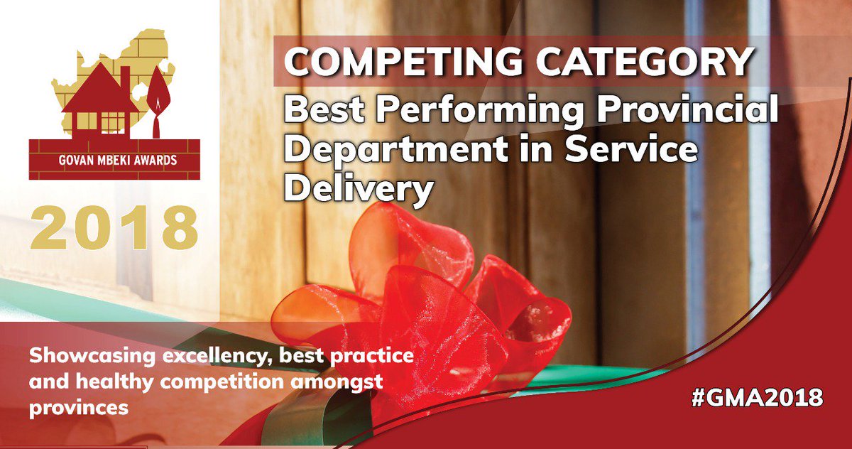 the_hda's tweet photo. Govan Mbeki Awards - Today we recognize outstanding performance in the delivery of human settlement projects.  All the best to the nominees and thank you for the hard work you do.

 #DevelopingSA #MyCommunity  #GMA2018

@The_DHS, @NHBRC , #TheHDA https://t.co/JNEBLvuU6i