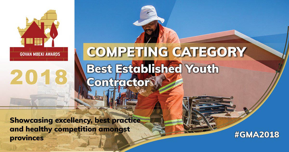 the_hda's tweet photo. Govan Mbeki Awards - Today we recognize outstanding performance in the delivery of human settlement projects.  All the best to the nominees and thank you for the hard work you do.

 #DevelopingSA #MyCommunity  #GMA2018

@The_DHS, @NHBRC , #TheHDA https://t.co/JNEBLvuU6i