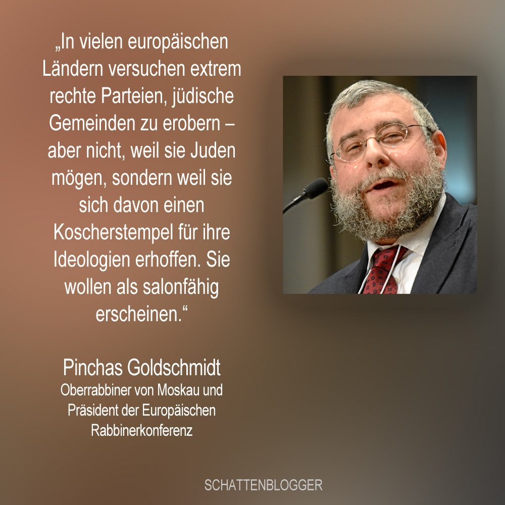 schattenblogger's tweet photo. Wahre Worte. #Goldschmidt #Juden #Koscherstempel #AfD #JAfD https://t.co/xrQBHWhMzr