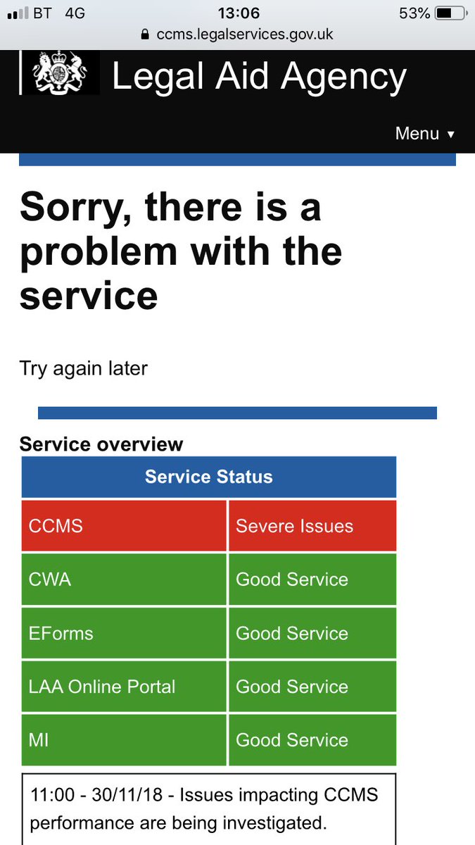 kesh11's tweet photo. Wow never seen this before #ccms #ccmsfail #laa #legalaid https://t.co/LRkEcyBeUR