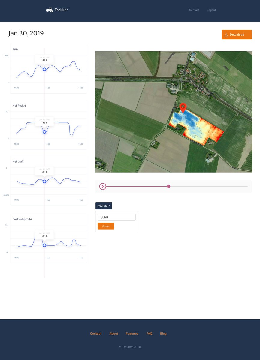 FarmHackNL's tweet photo. Pitchtime #Bodemhack, 4e team #Trekkerdata: ontwikkelt eenvoudige toegang
tot data van landbouw machines, voor inzicht in de bodemconditie, zeker in relatie met andere data zoals #ndvi #qgis #Leaflet https://t.co/PJLfSDus50