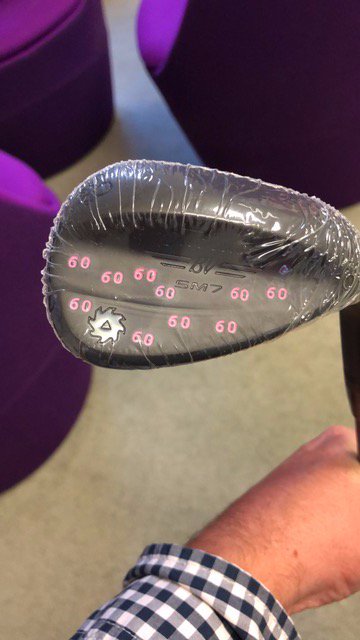 So when you want a dark finish and cannot see the loft number easily...

#keepitpink

<a href="/VokeyWedges/">Vokey Wedges</a> <a href="/Titleist/">Titleist</a> <a href="/TitleistEurope/">Titleist Europe</a>