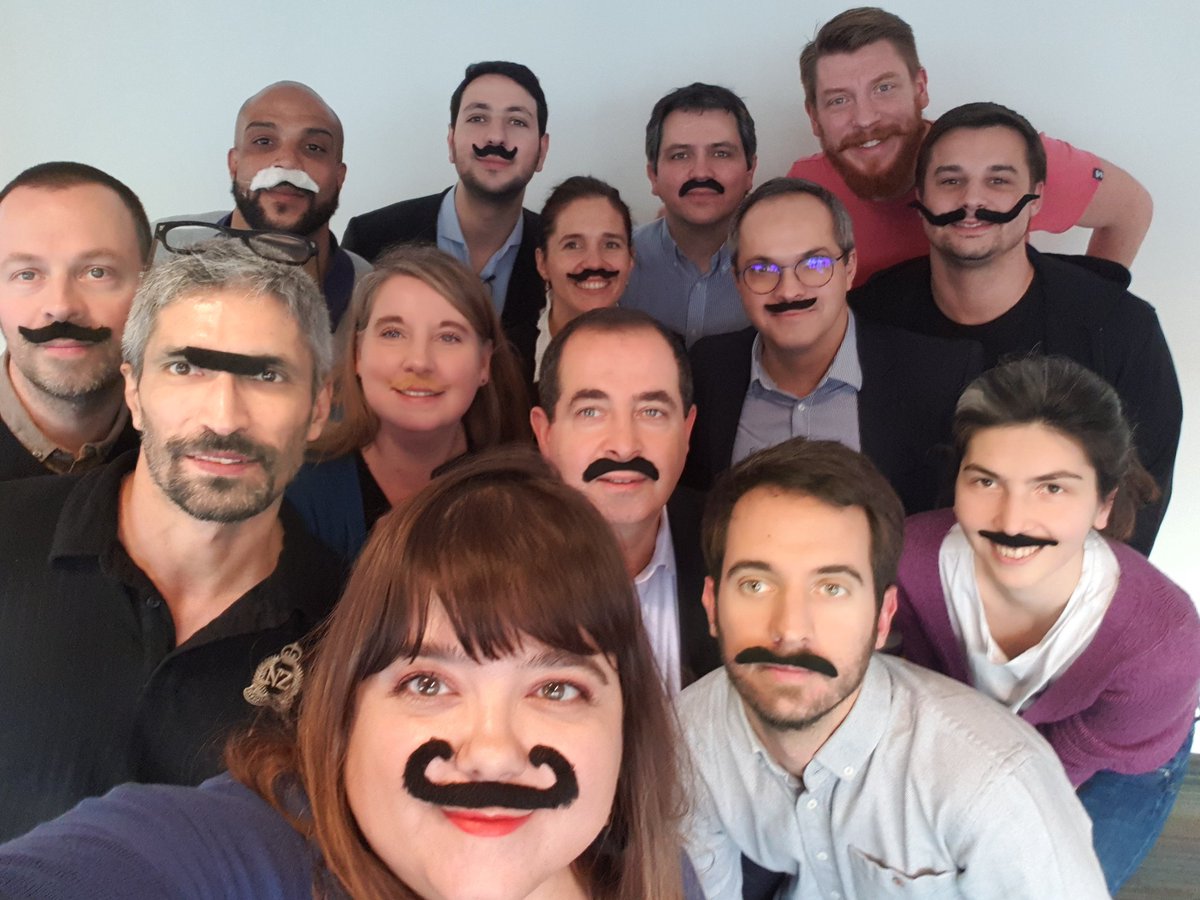 EaGuerch's tweet image. #Movember pour l&apos; #AXAAgileCenter presque au complet ! #AXAAtoutCoeur 👨‍✈️👨‍✈️