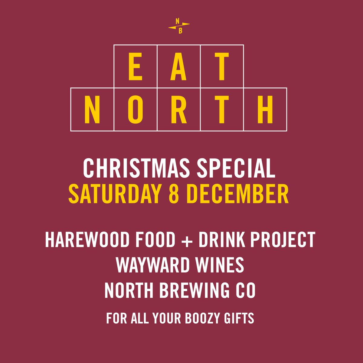 Leeds Indie Food (@leedsindiefood) on Twitter photo 🚨COMP🚨
Our Christmas special #EatNorth is 8th December <a href="/NorthBrewCo/">North Brewing Co</a> (Brewery Tap). FOLLOW US and RETWEET for this HUGE prize.
Who fancies FOOD from all our traders plus 6 BEERS?
We will pick a winner next Friday! Full event details are 👉🏼buff.ly/2AzxmxV 🚨COMP🚨
Our Christmas special #EatNorth is 8th December <a href="/NorthBrewCo/">North Brewing Co</a> (Brewery Tap). FOLLOW US and RETWEET for this HUGE prize.
Who fancies FOOD from all our traders plus 6 BEERS?
We will pick a winner next Friday! Full event details are 👉🏼buff.ly/2AzxmxV