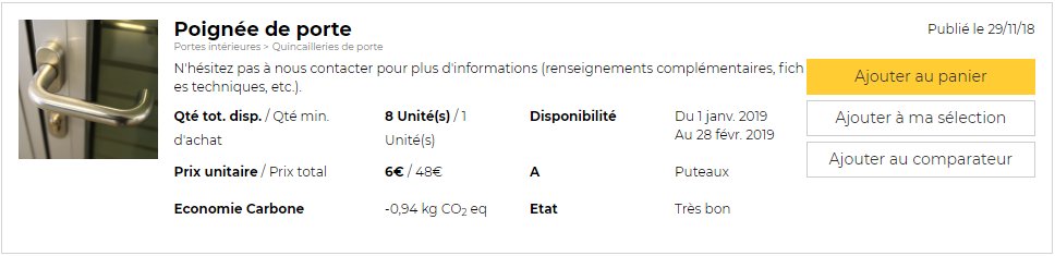 saveup_initiale's tweet photo. Quelques photos pour vous donner un aperçu des matériaux disponibles sur Cycle Up et Backacia 🛒♻️. Il y en a bien d'autres encore, venez les voir en cliquant ici : 
https://t.co/h2XOLdVonz 
https://t.co/fRqsyAWlBp
 
@cycle_up_comm @backacia 
#réemploi #EconomieCirculaire https://t.co/pXqYz1D7Z8