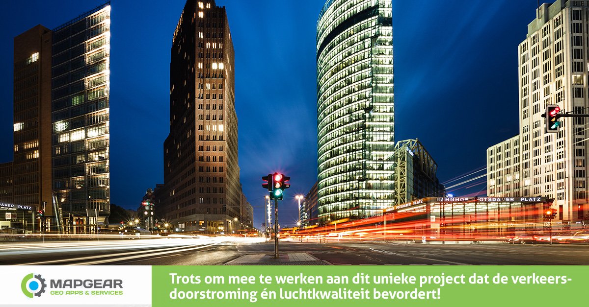 MapGear's tweet image. Wist u dat deze ‘slimme’ verkeerslichten sterk afhankelijk zijn van internet? Met MapGear IT werken wij met trots mee aan dit unieke project dat de verkeersdoorstroming én luchtkwaliteit bevordert! Meer weten? Neem gerust contact met ons op!
 destentor.nl/deventer/ook-v…