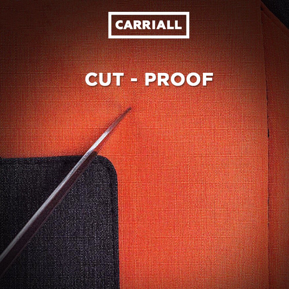 Our backpacks are made out of the finest quality and special material is used that offer protection from accidental cuts from sharp objects which takes care of your belongings from the inside. 
#CutProof #Charging #Travelfree #Carriall #FirstSmartbackpack #Smartbag #Travel