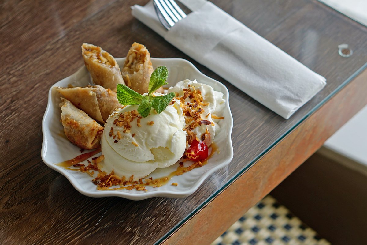 Mythaigroup's tweet image. Banana spring rolls? Don't mind if we do! (It's Friday, after all!) #HamOnt #Guelph #kwawesome #cambridge #ancaster #stoneycreek #brantford