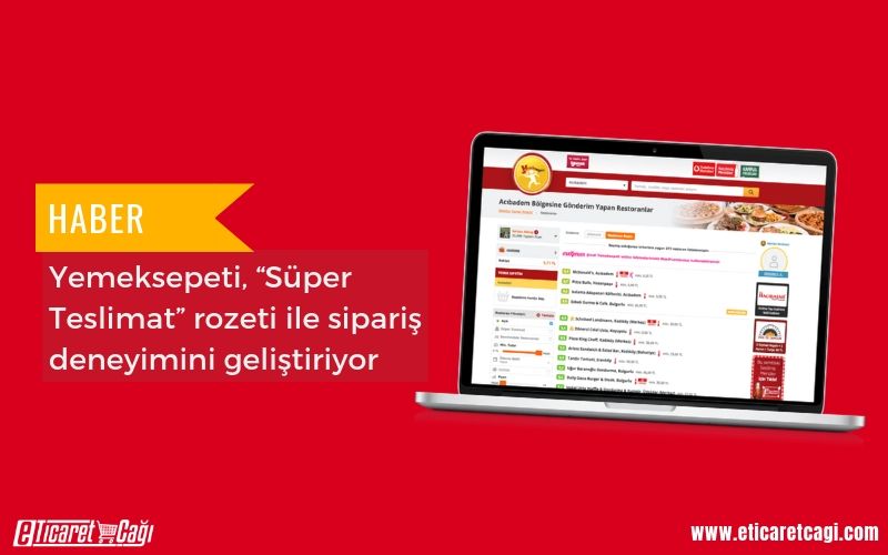 Yemeksepeti, “Süper Teslimat” rozeti ile sipariş deneyimini geliştiriyor.📣
Tüm detaylar haberimizde➡️ buff.ly/2Q1AVaS 
#eticaret #EticaretÇağı #YemekSepeti #süperteslimat
