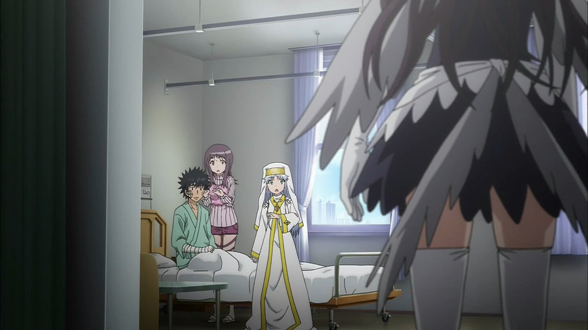 アニメマンガ名探偵すやまたくじ در توییتر とある魔術の禁書目録iii 9話 御坂以外のヒロインも最後はキッチリ魅せる って 神裂のコスプレ姿ちゃんと見せんかーいっ そして ローラ スチュアート でかいなおっぱい 禁書目録3 とある