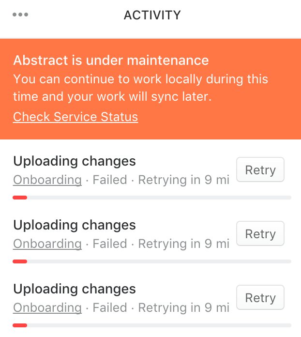 johnmako's tweet photo. @goabstract , still in maintenance? I get this message but when I click on the link, it seems that all your services are available... What's wrong? https://t.co/E28k21WyZr