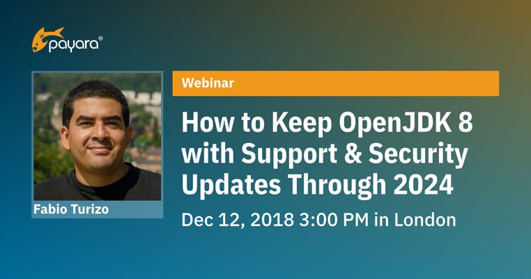 Payara_Fish's tweet image. Wondering what the January 2019 changes to Oracle JDK mean for your business? Join Senior Payara Services Engineer @fabturizo for a short, informative webinar and get your questions answered! hubs.ly/H0fKf1X0 #openJDK #oracleJDK #JavaEE #Java8 #Java11 #JakartaEE #developer