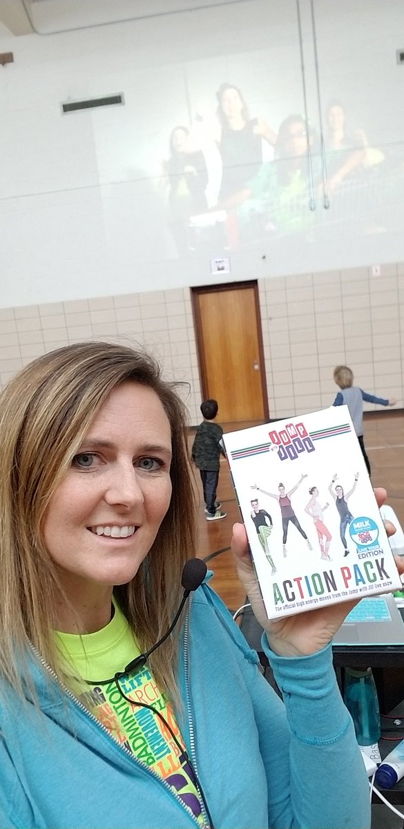 AAPSPEandH's tweet photo. Rockin' it out with #JumpwithJill this morning! Thanks for an energizing morning at @A2_Haisley ! #physed #FuelUpfor60 #A2engage https://t.co/9pwT5jnjPG
