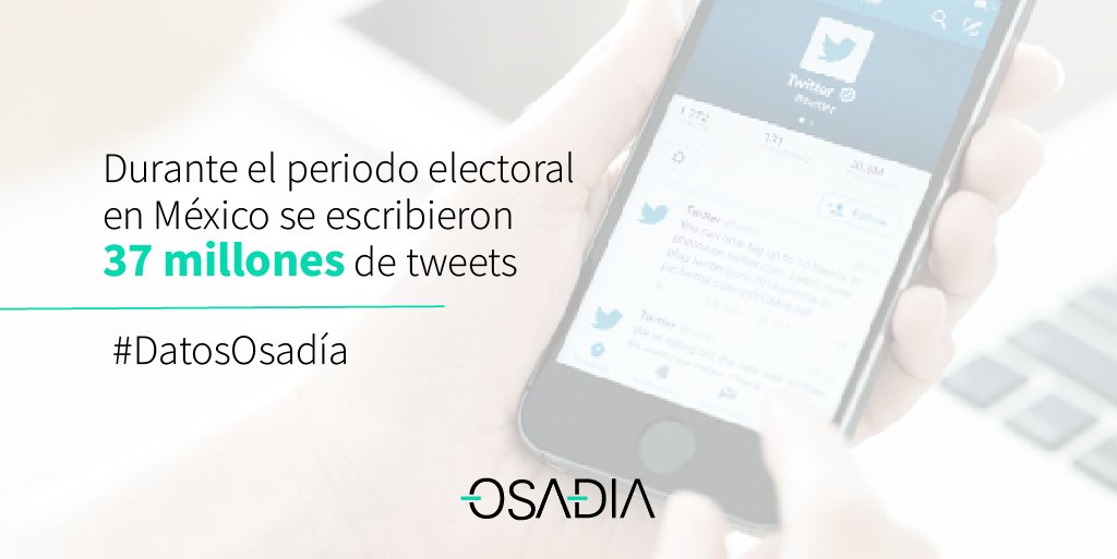 OsadiaMKT's tweet photo. Mañana se realizará el cambio de poder ejecutivo en México, recordemos que en las pasadas elecciones, Twitter se convirtió en uno de los medios electrónicos más usados. https://t.co/cbn65DwH61