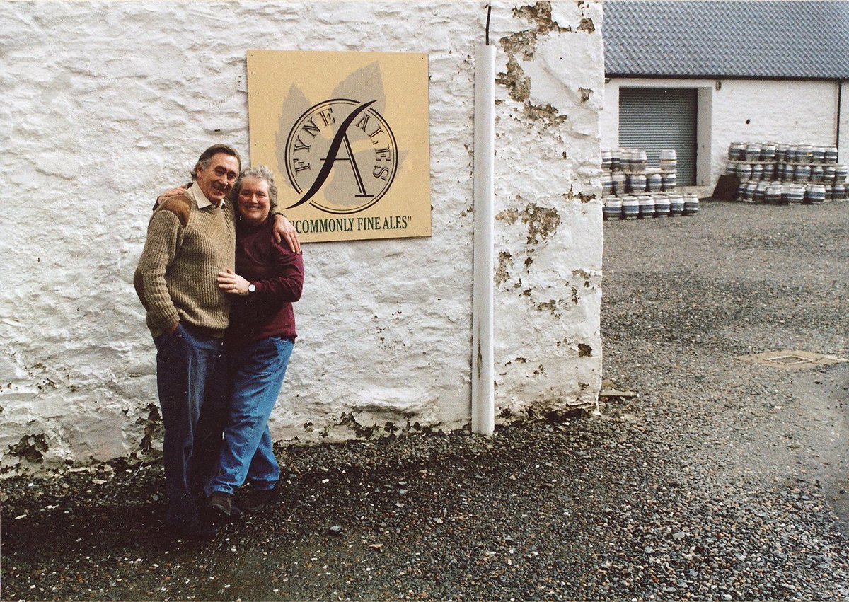 FyneAles's tweet image. Happy birthday to us! Seventeen years ago today, we brewed our very first beer - a traditional, robust amber called Highlander. Cheers to our founders, Jonny &amp;amp; Tuggy, to our brilliant team and to all our customers over the years. We'll be having a beer tonight to celebrate!