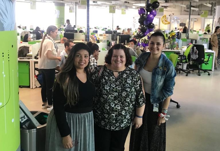 cibe_espol's tweet photo. Investigadoras del proyecto #BIOALI realizan estancia en la Universidad @EAFIT acompañadas por la profesora Valeska Villegas, conociendo el ecosistema de innovación de Medellín. https://t.co/QxPT4t9xiX