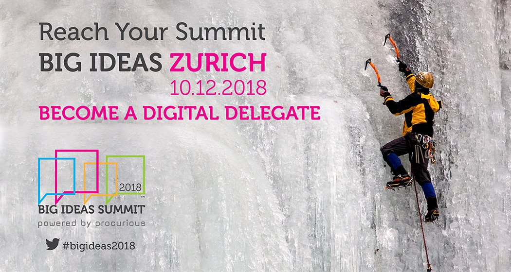 brucemorrison_'s tweet image. Delighted to have been part of the first fully #Procurious Big Ideas summit 2018, filmed yesterday here in Zurich.  Its going live on 10th December. Make sure you sign up as a digital delegate (it&apos;s free!) to watch the entire live stream - buff.ly/2AarFGw
#Procurement