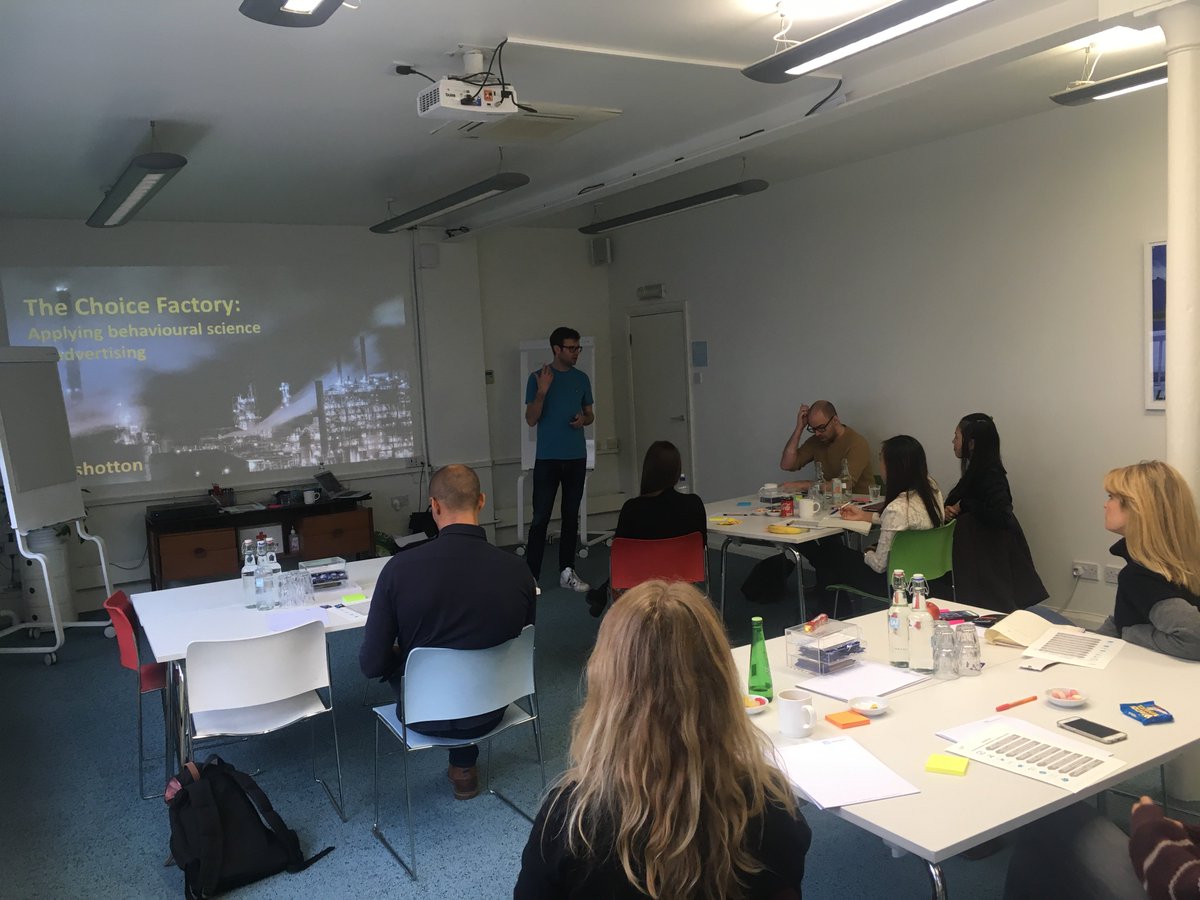 commscience's tweet image. Fun day yesterday with @rich_chataway and @thompsondigital delivering our &apos;Introduction to Behavioural Science&apos; training, with special guest speaker @rshotton. Already had feedback describing it as &apos;brilliant&apos;, &apos;inspiring&apos; and &apos;really enjoyable&apos; - look out for more in 2019!