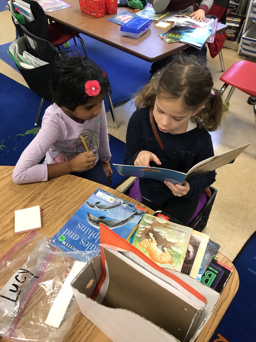 howell1stgrade's tweet photo. Back to work in Reader’s Workshop to find and identify non-fiction text features! 🔍📚 https://t.co/bJCaNCSmm2