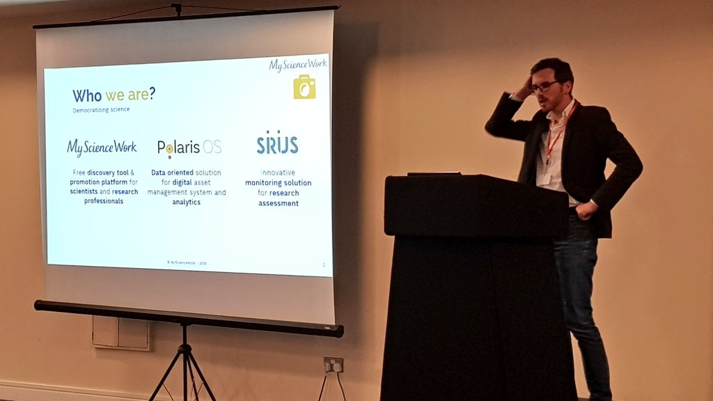 ConTechLive's tweet photo. Next up we have @yannmahe80 of the brilliant @MyScienceWork on building an open repository for scientific institutions to analyse + process #data. Much needed and rather important 💡📈 #ConTech2018 https://t.co/rVchsML7Rc
