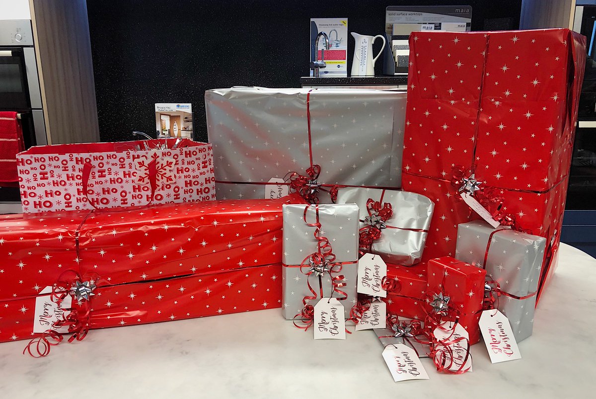 harrisons_elgin's tweet photo. All wrapped up and ready to go! One day left to enter our incredible giveaway - head over to our Facebook page now for all the details 🥳 https://t.co/G7lgGqqNeM