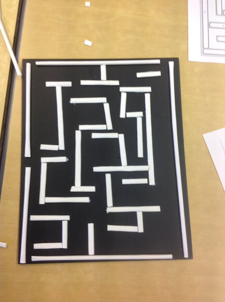 HensallClass's tweet photo. Designing and making labyrinths ... what a Greek of a day! 👍 https://t.co/bTgQZOx9fW