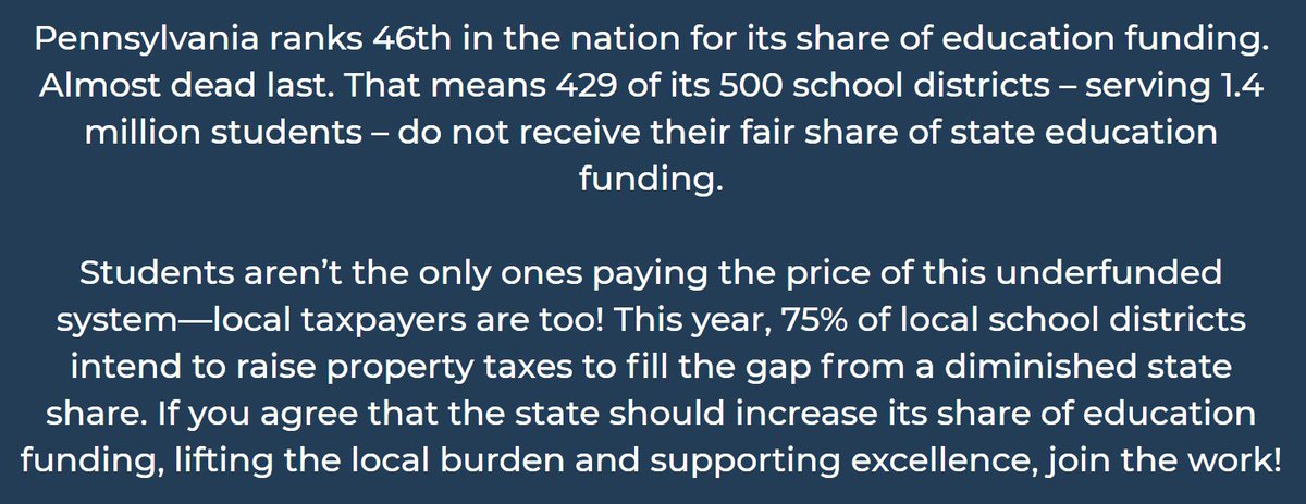 PSBAAdvocacyAm1's tweet photo. Overcrowded classrooms, teachers paying out of their pocket for students’ supplies, frustrated parents, and our students missing out on an excellent education are all consequences of inadequate funding.
.@PASchoolsWork #Jointhework
https://t.co/B8lm5E7cxz https://t.co/8PNGhgFMbx